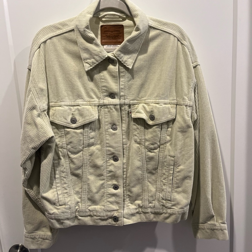 Levi's Premium Jacket With Brown Patch - image 1